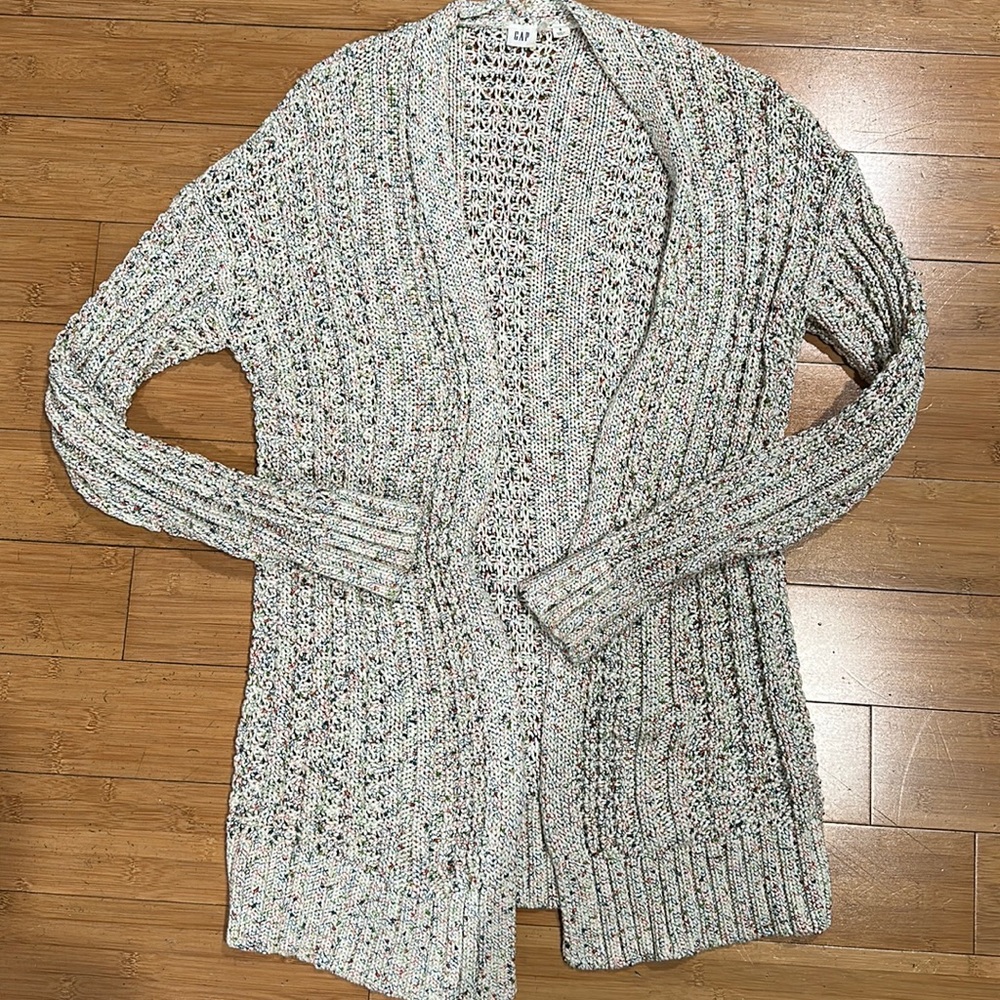Gap cable-knit cardigan, size S